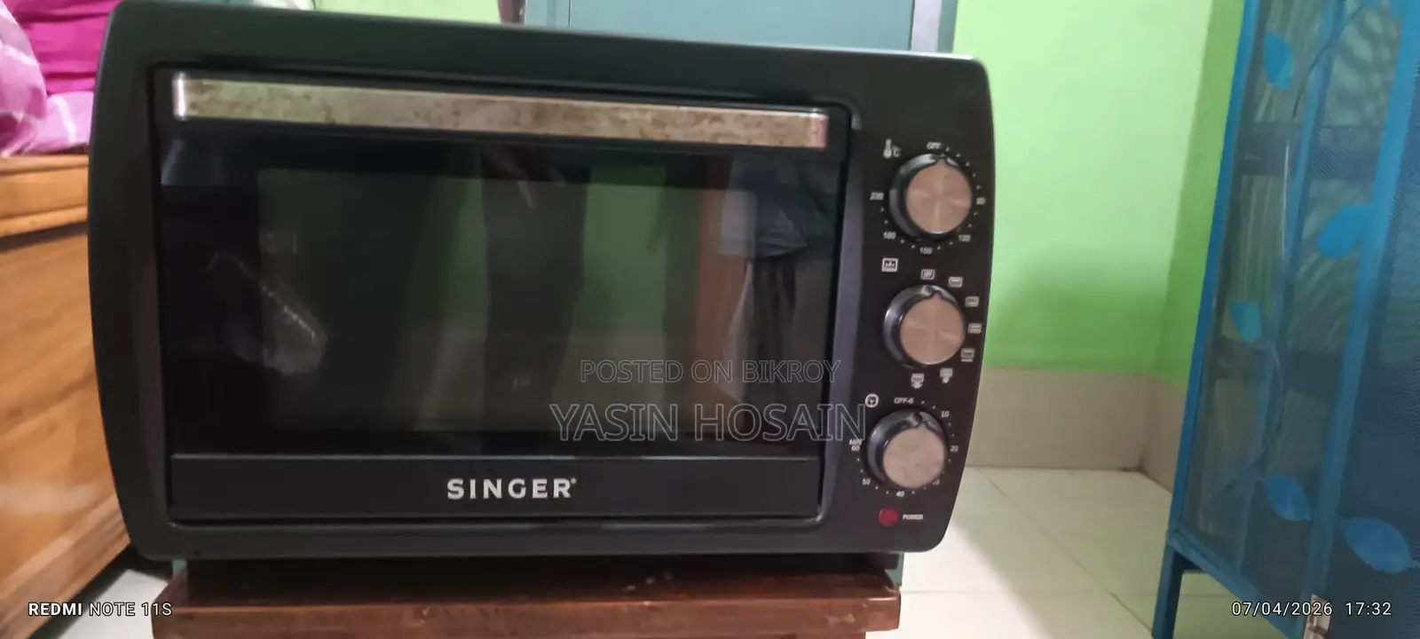 Singer Company Oven