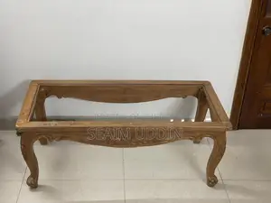 Teak wood tea table.