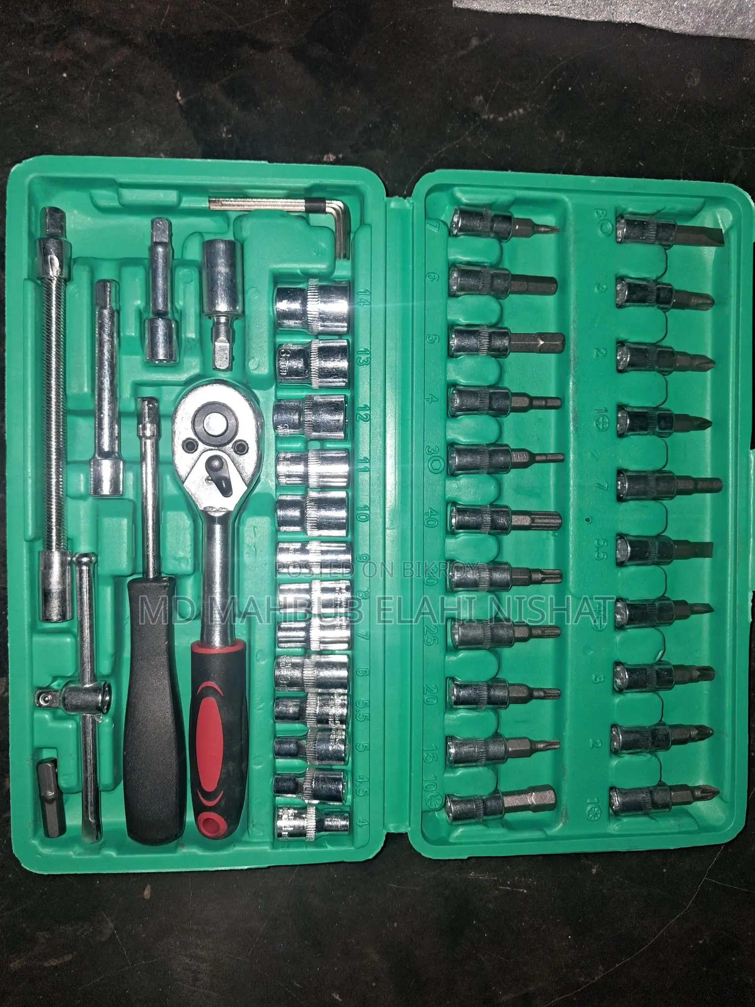 46 Pcs Tool Set/ Socket Wrench Set