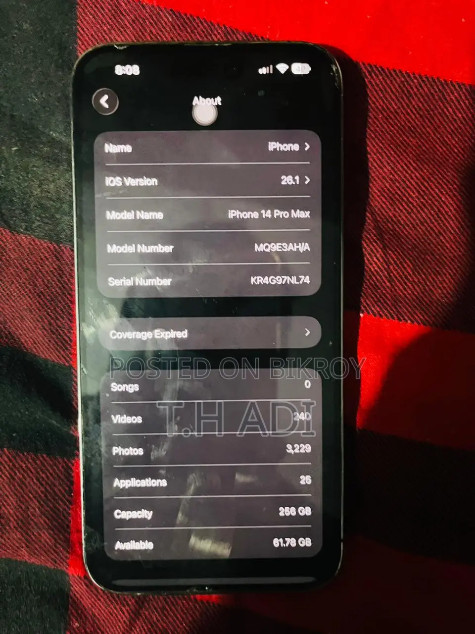 Apple iPhone 14 Pro Max (Used)