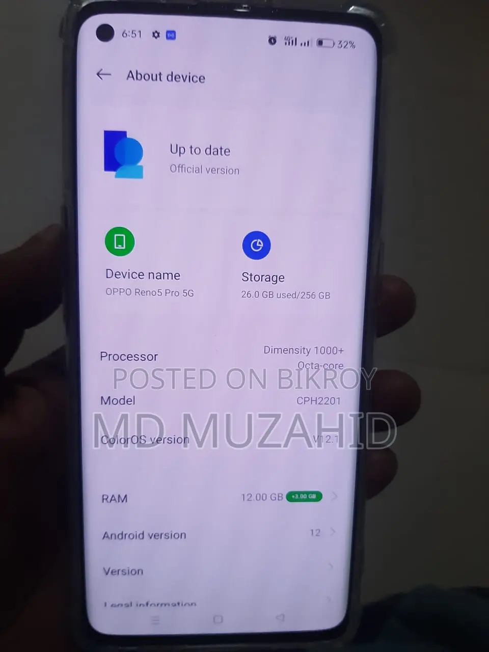 OPPO Reno 5 Pro (Used)