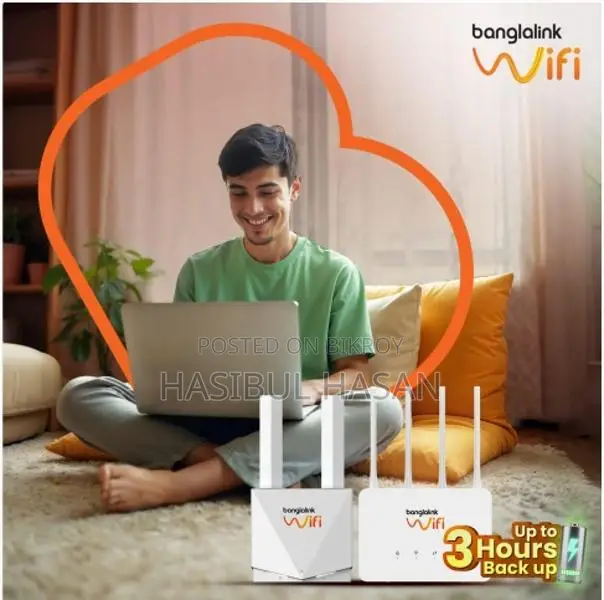 Banglalink WIFI - Branded Tozed 30 Plus cat4 Router