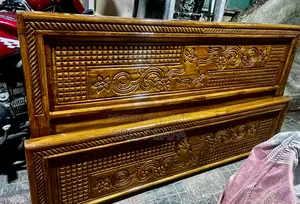 6/7 Teak Wood Full Box Bed, Used for 1 Month, Like New