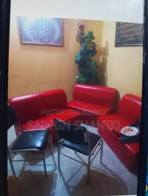 2-piece sofa + 4 chairs for sale.