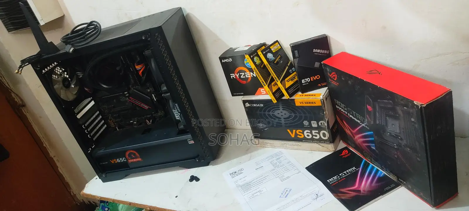 Asus ROG B550 Gaming WiFi_RYZEN 5600x