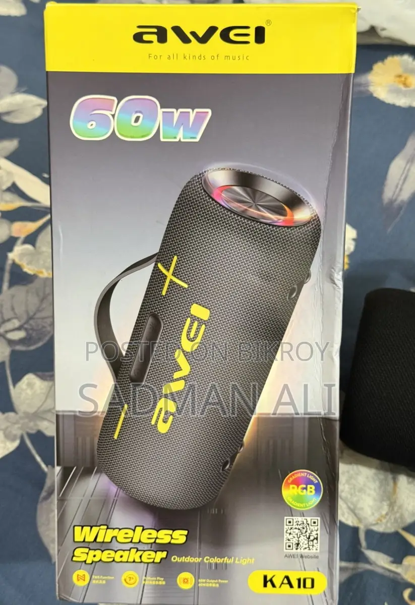 Awei KA10 60w Bluetooth Speaker Full Box