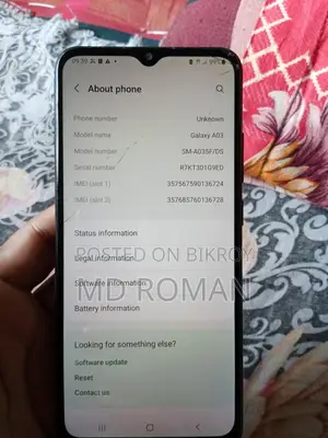 Samsung Galaxy A03 (Used)