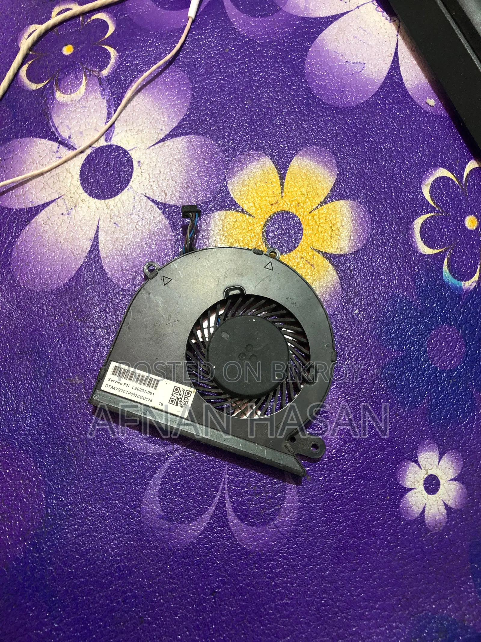 HP Laptop Cooling Fan