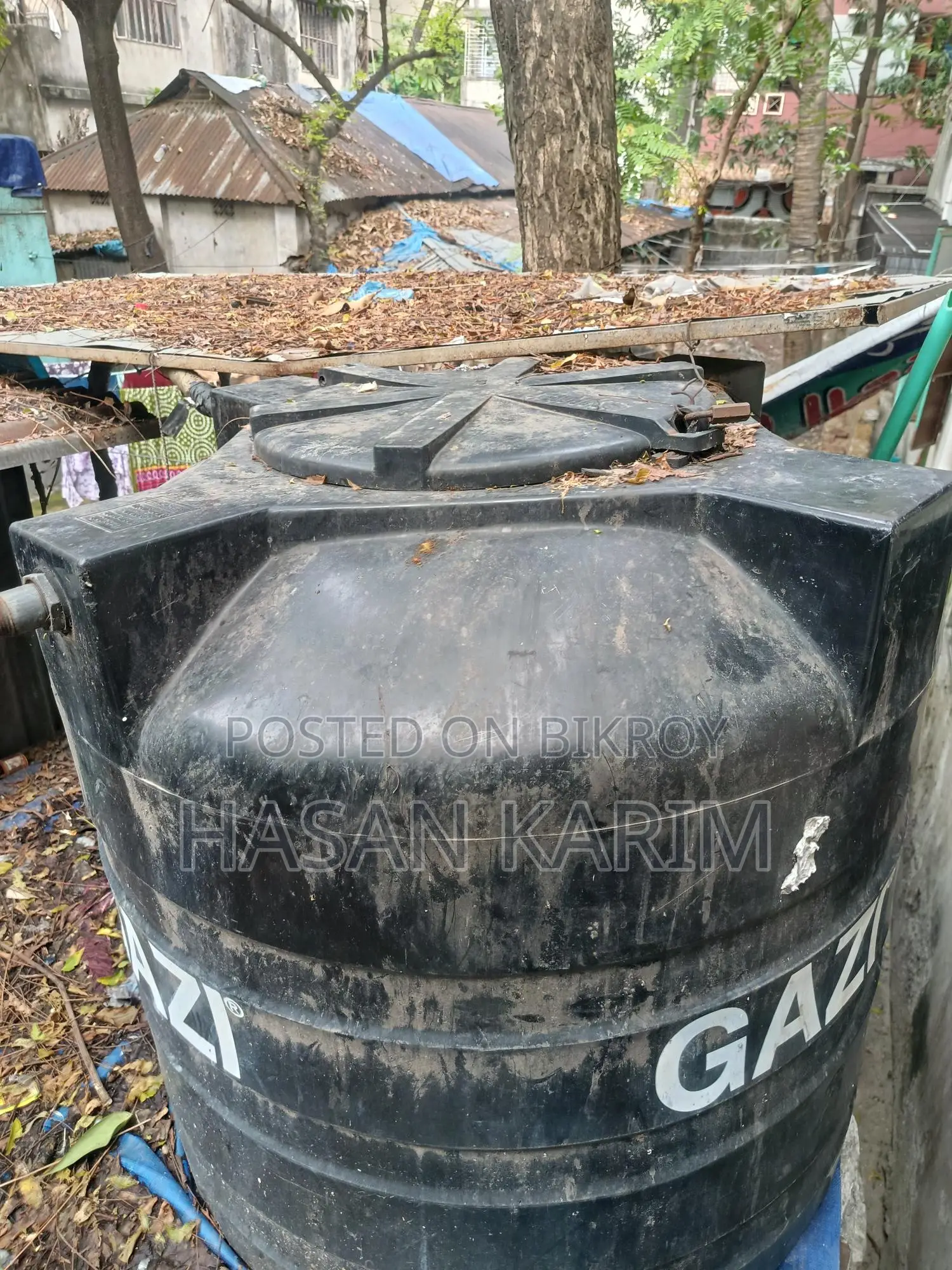 500 Litre Gazi Water Tank Used