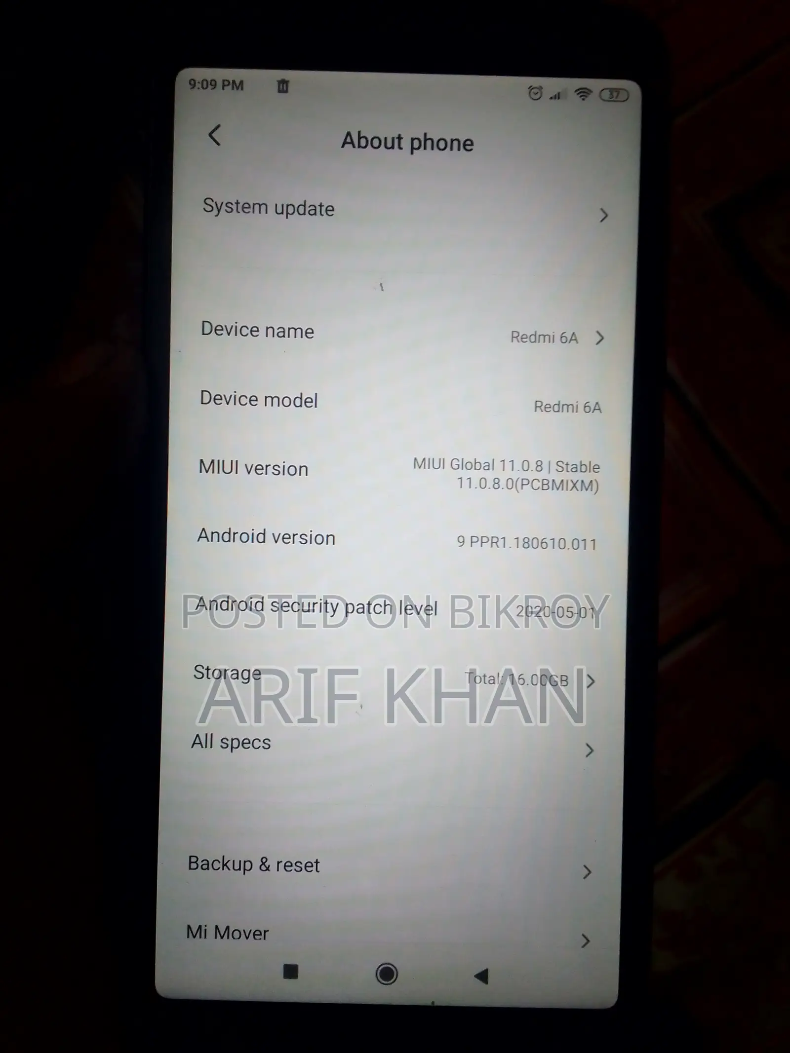Xiaomi Redmi 6A (Used)