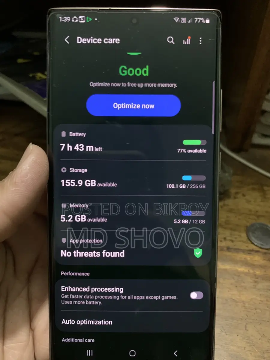 Samsung Galaxy Note 20 Ultra (Used)