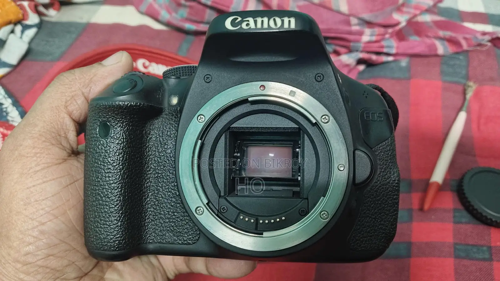 Canon 600D Body with 55-250mm Lens