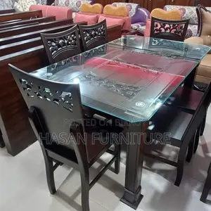 ৬ চেয়ারের ডাইনিং টেবিল