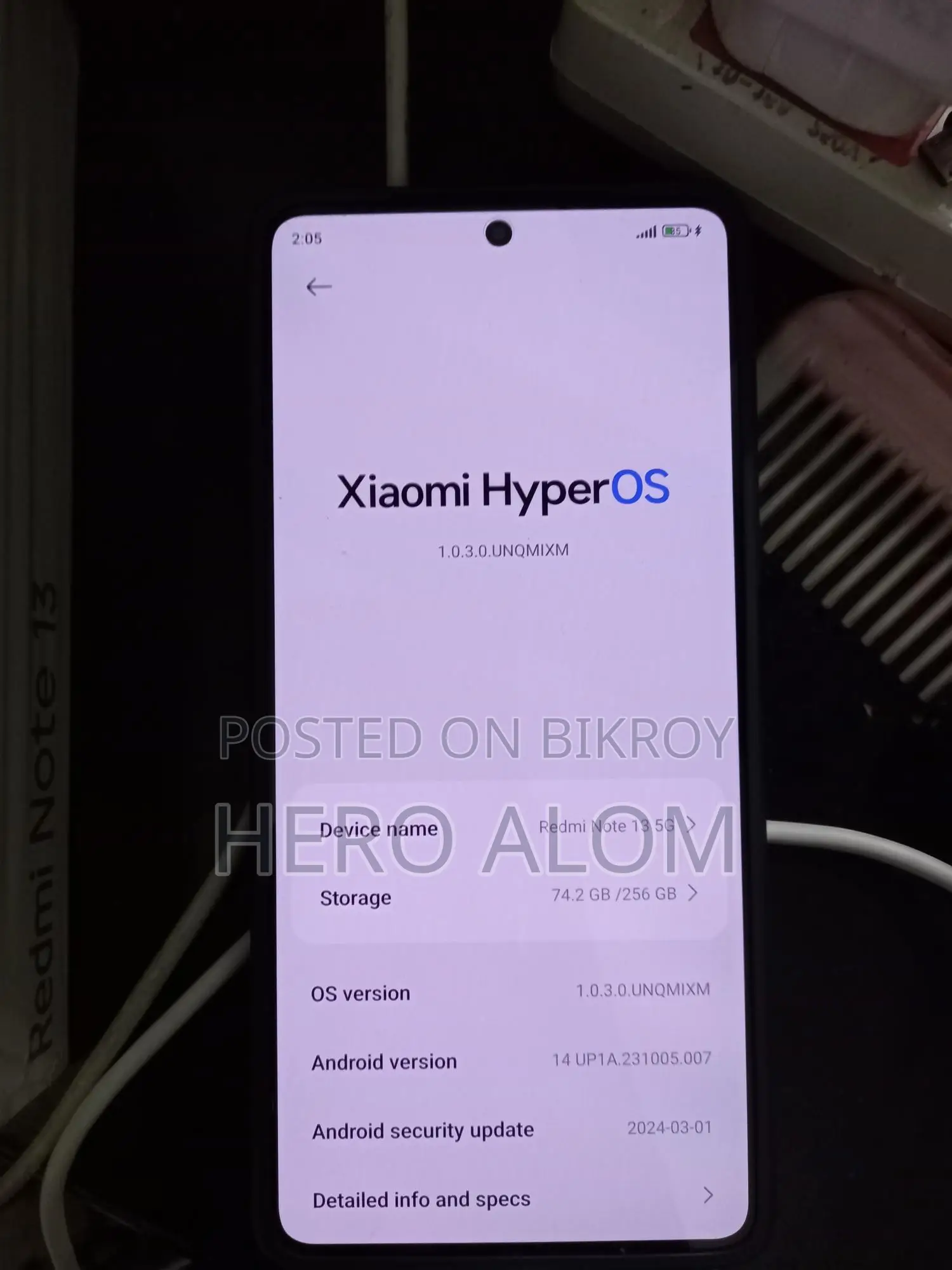 Xiaomi Redmi Note 13 EXCHANGE 8/256 5G (Used)