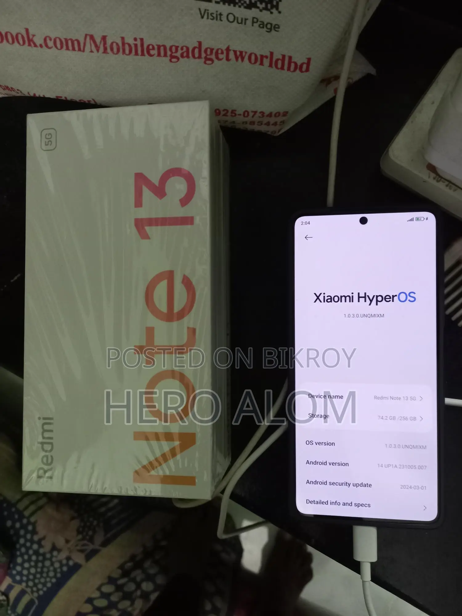Xiaomi Redmi Note 13 EXCHANGE 8/256 5G (Used)