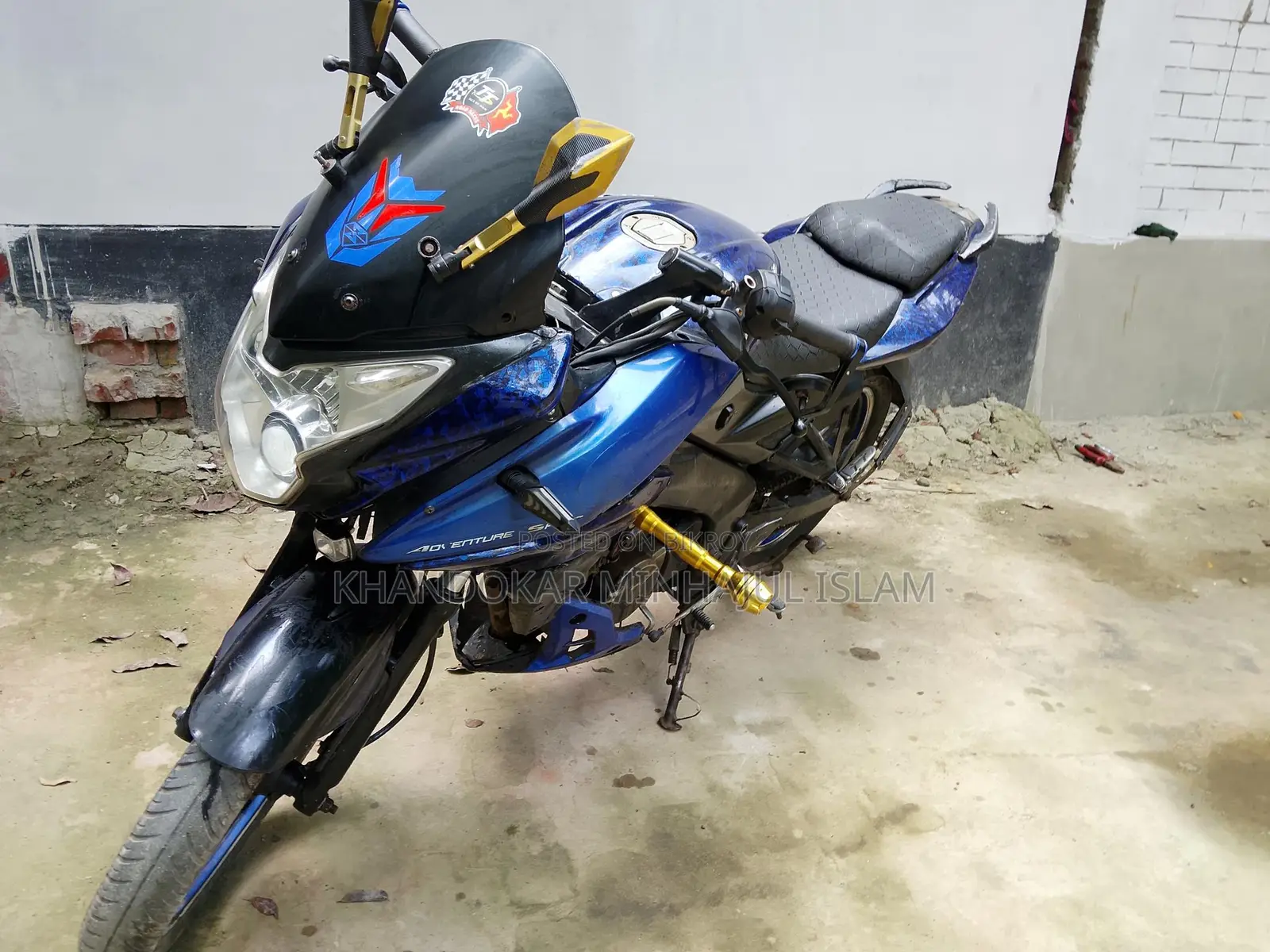 Bajaj Pulsar AS Piston Replaced 2016