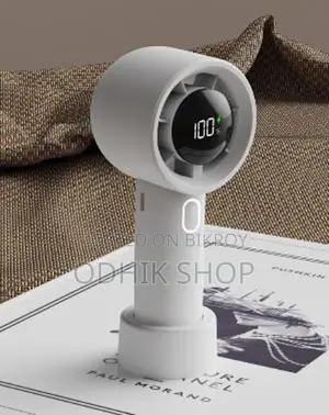 Mini Handheld Desktop Turbo Fan - 1-16 Hours Backup