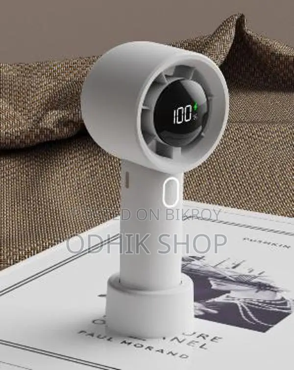 Mini Handheld Desktop Turbo Fan - 1-16 Hours Backup