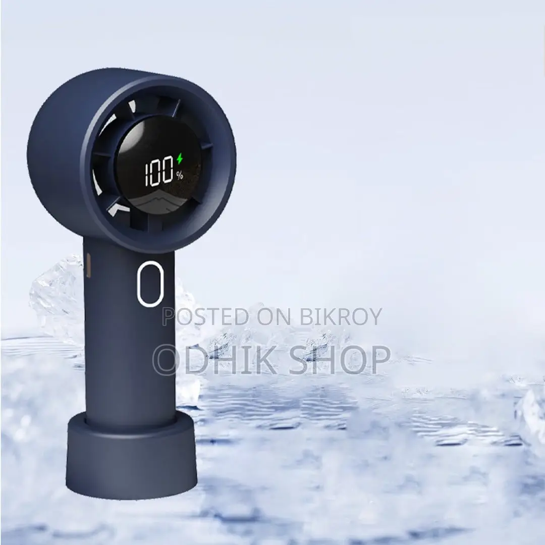 Mini Handheld Desktop Turbo Fan - 1-16 Hours Backup