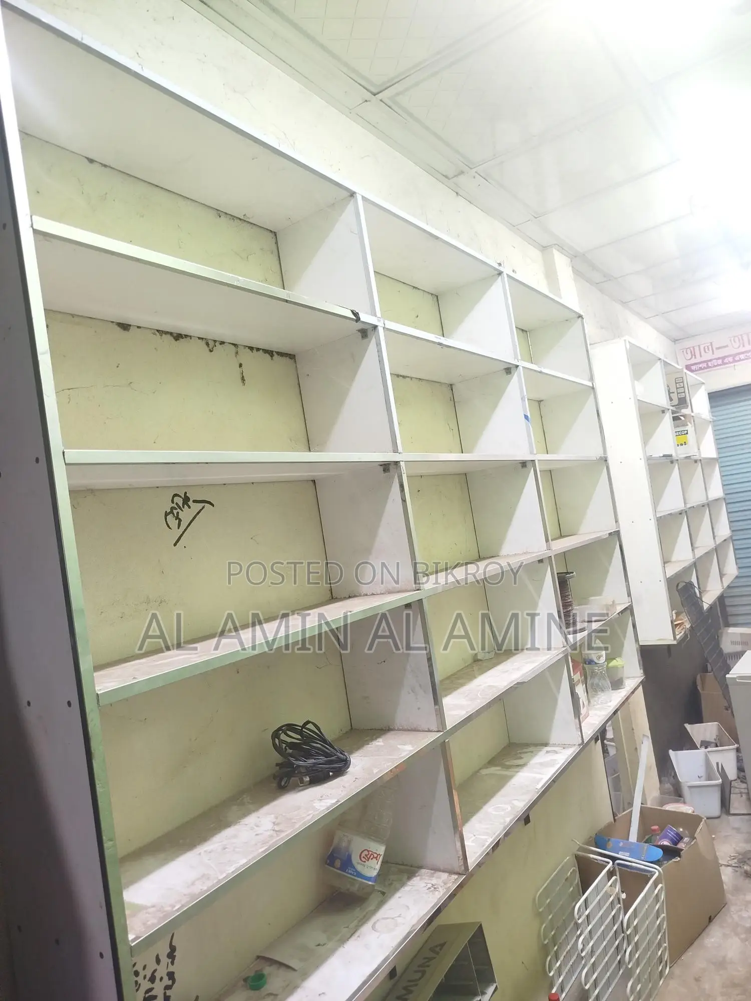 Shop Rack, Counter, Ceiling Lights for Sale