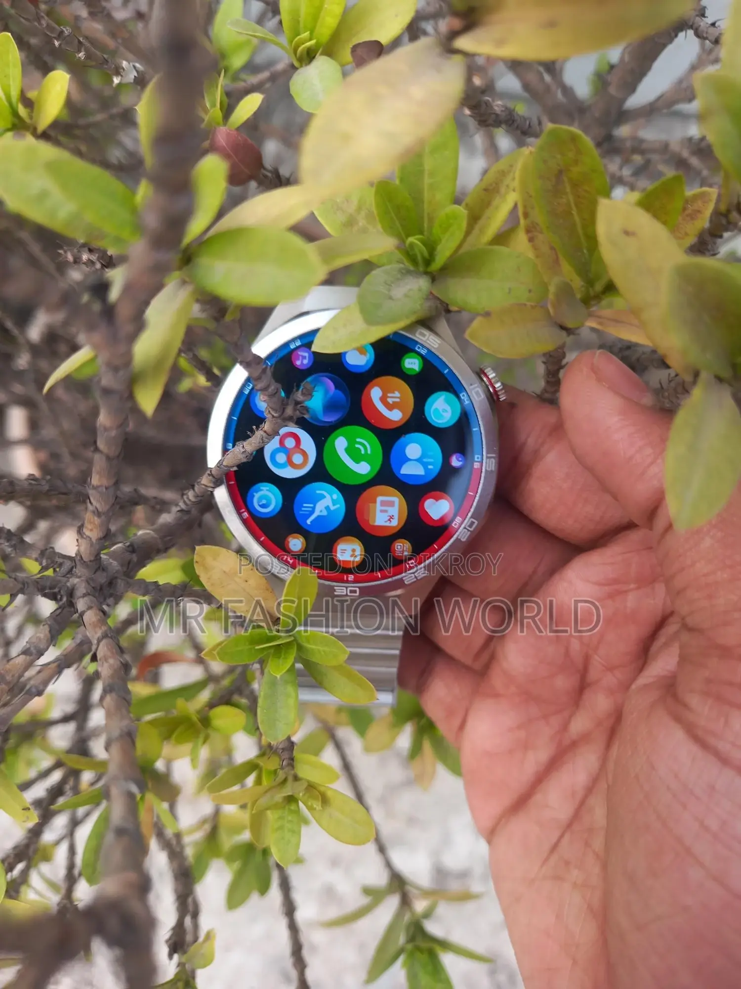 Hoco dyd03 Premium Metallic Strap Smart Watch