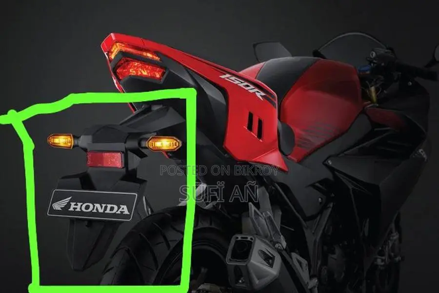 Honda Cbr 150r 2017-23 Original Number Plate Holder Used