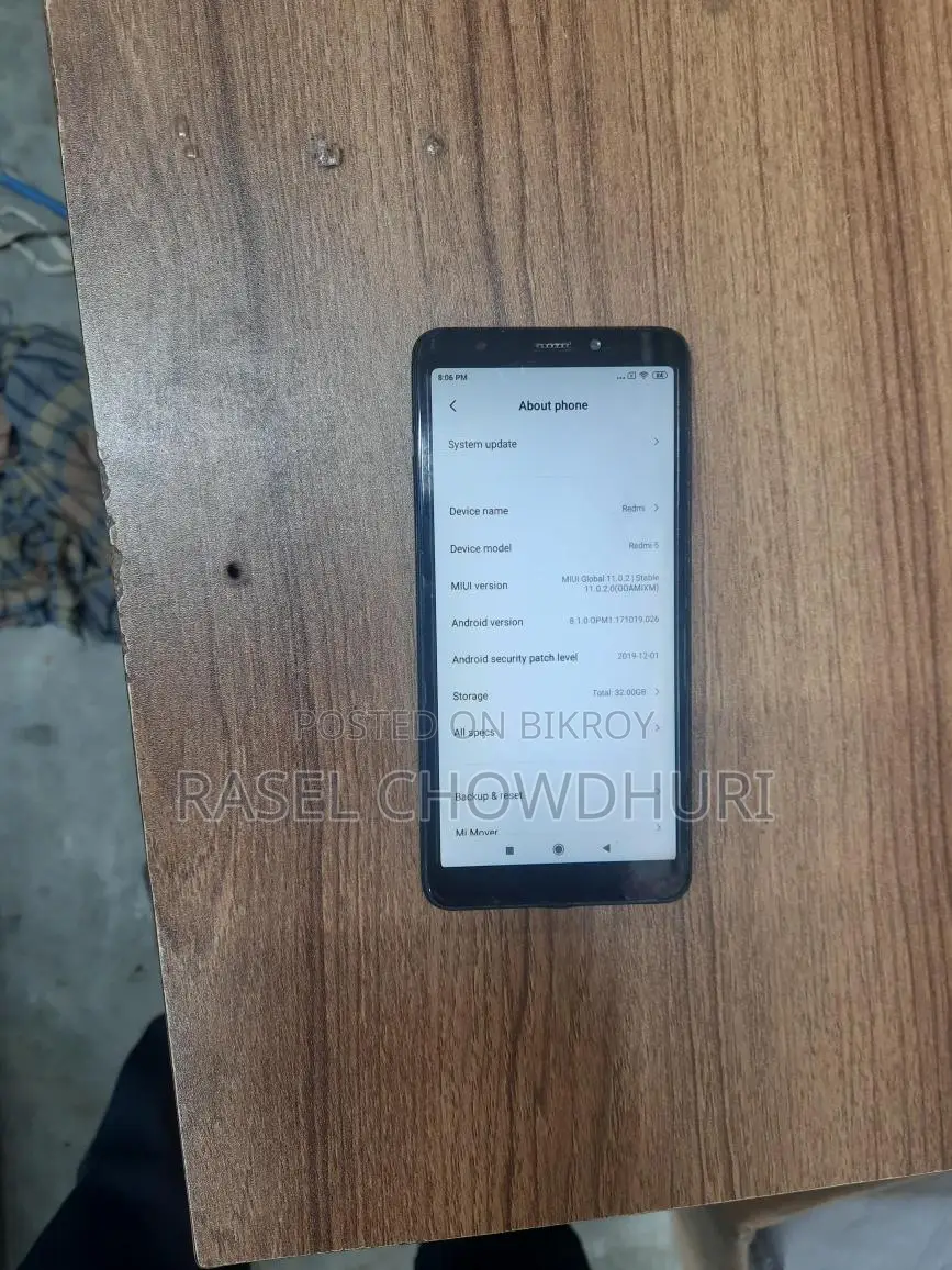 Xiaomi Redmi 5 3/32 (Used)