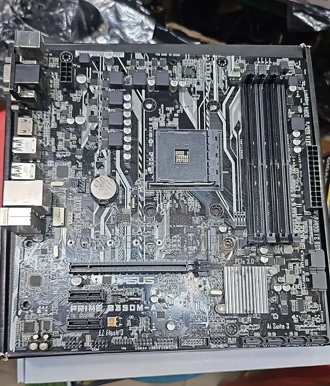 ASUS Prime B350M-A/CSM AM4 HDMI Micro ATX Motherboards - AMD