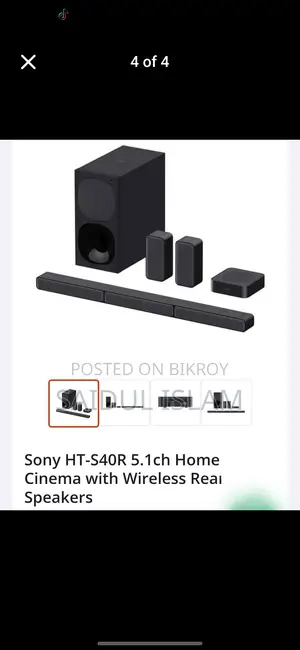 Sony HT-S40R 5.1ch Home Cinema with Wireless Real