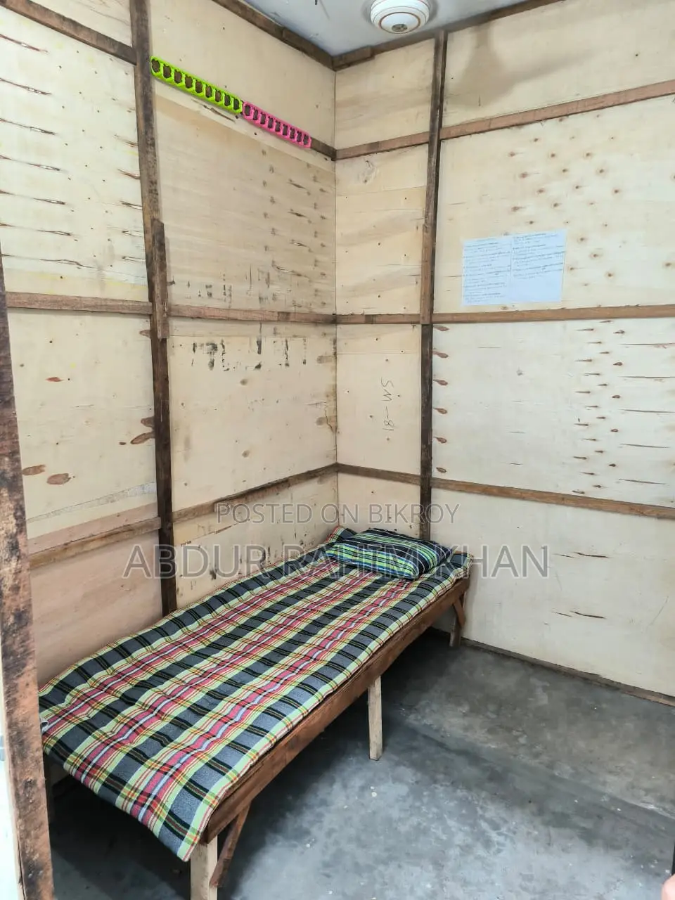 Single Bed for Sale with Mattress and Pillow