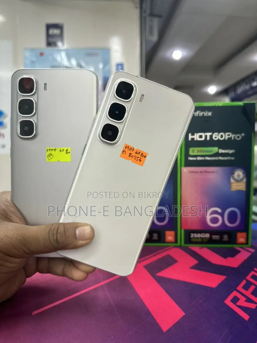 Infinix Hot 60 Pro Plus 8/256 Official Warranty (Used)