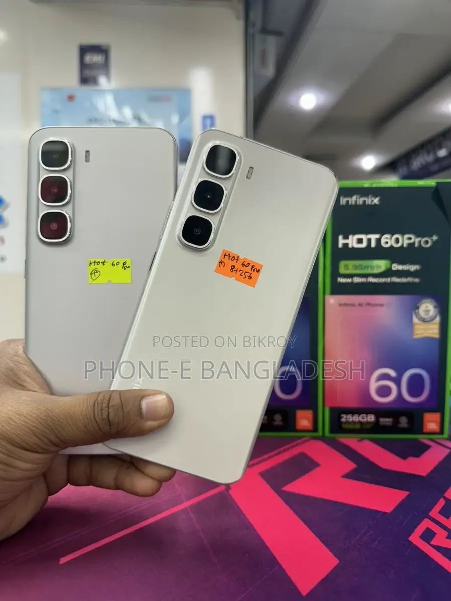Infinix Hot 60 Pro Plus 8/256 Official Warranty (Used)