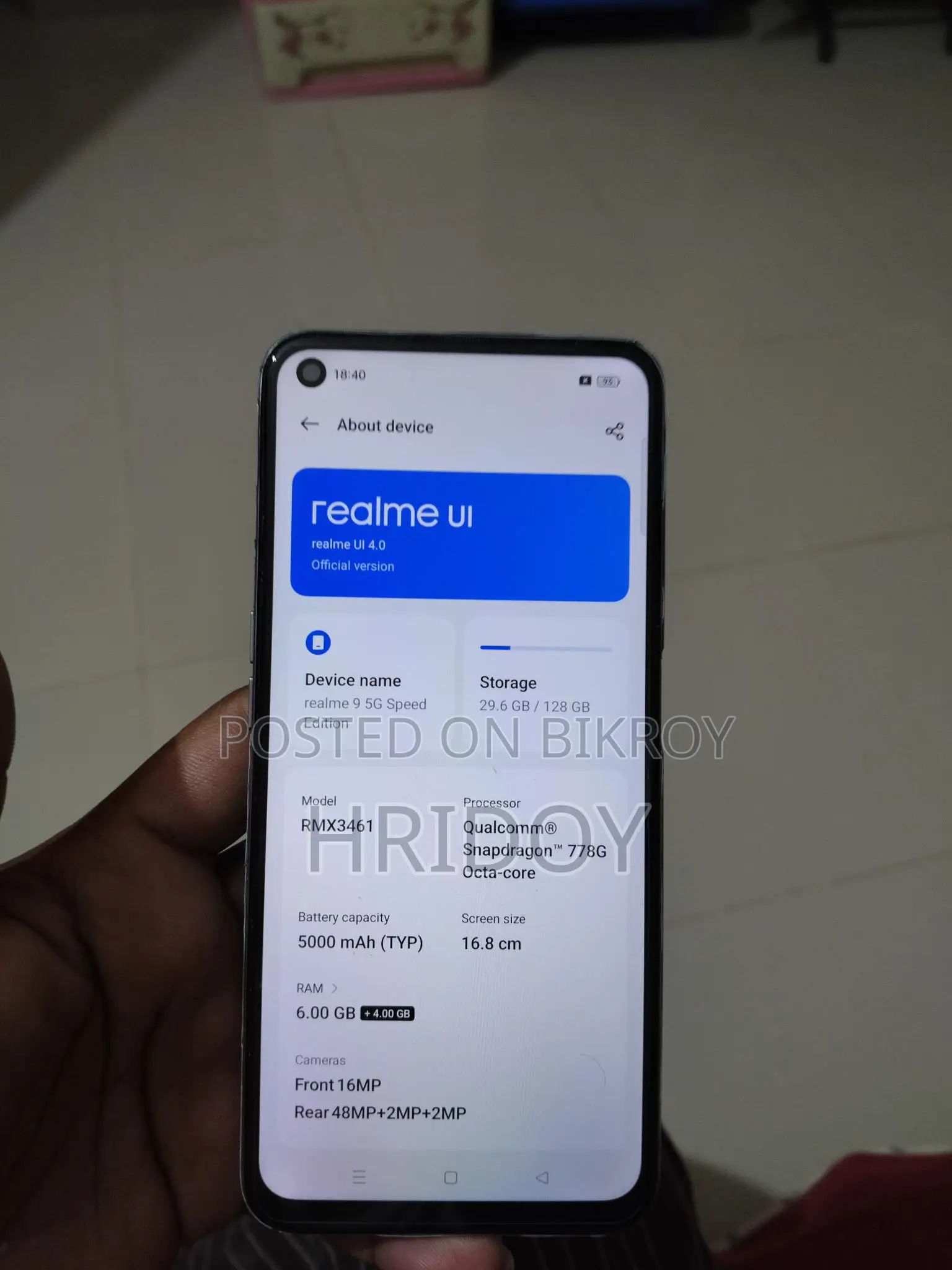 Realme 9 SE 5G (Used)