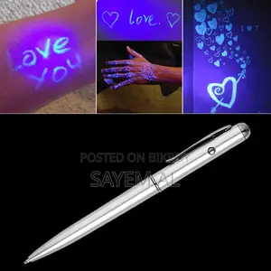 Secret Pen with Invisible Ink & UV Light
