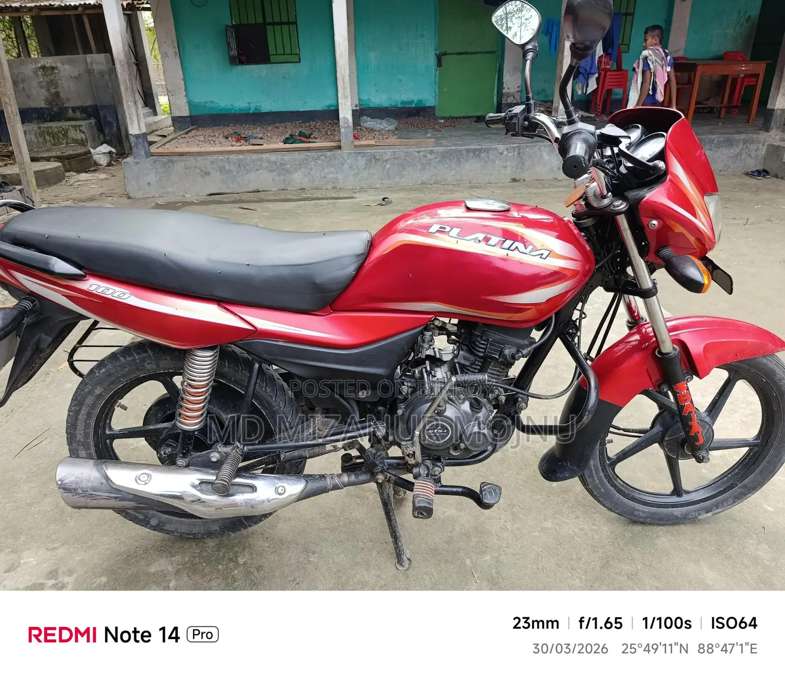 Bajaj Platina 100 2017