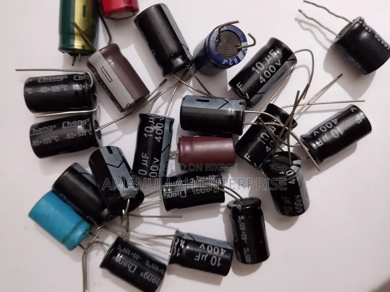 Electrolytic Capacitor Set 10μf–1000μf 400v | Diy Electronics Bd(3pcs)