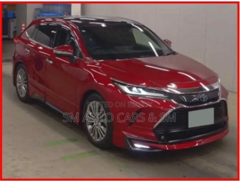 Toyota Harrier Hybrid Z Red Wine 2021