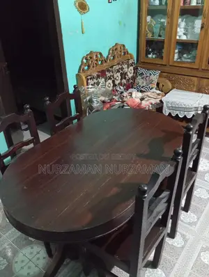 Used Dining Table with Four Chairs