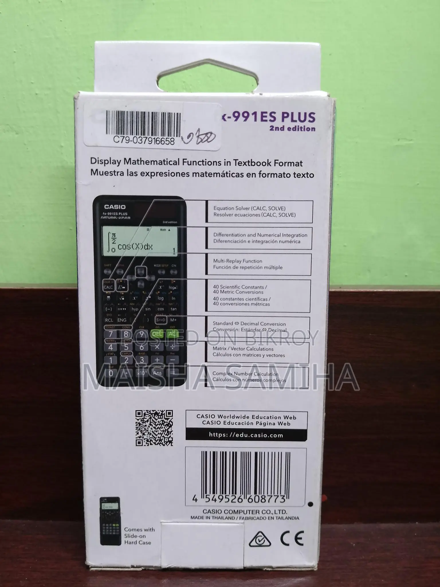 Casio Fx-991es Plus 2nd Edition