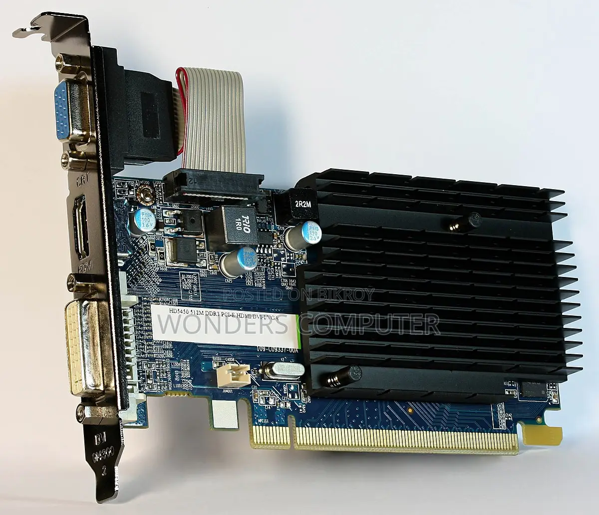 ATI Radeon HD 5450 1 GB DDR3 ১০০% রানিং গ্রাফিক্স কার্ড