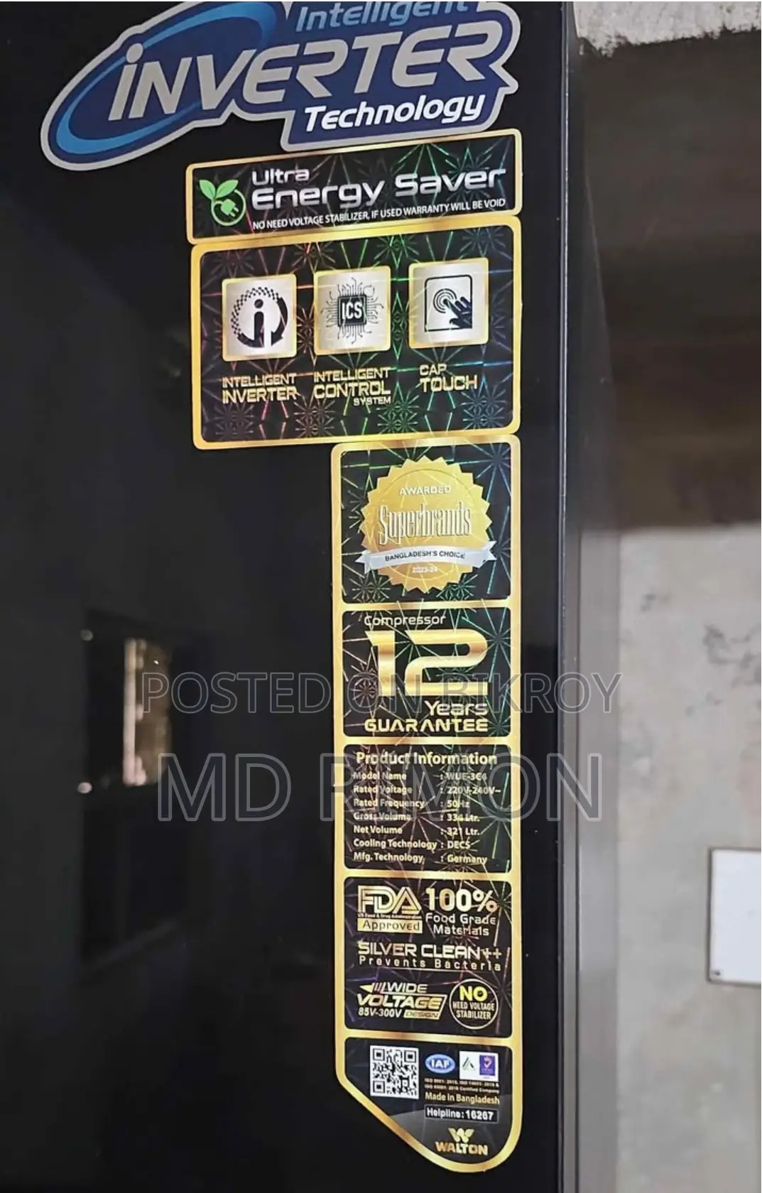 330 Liter Deep Freezer