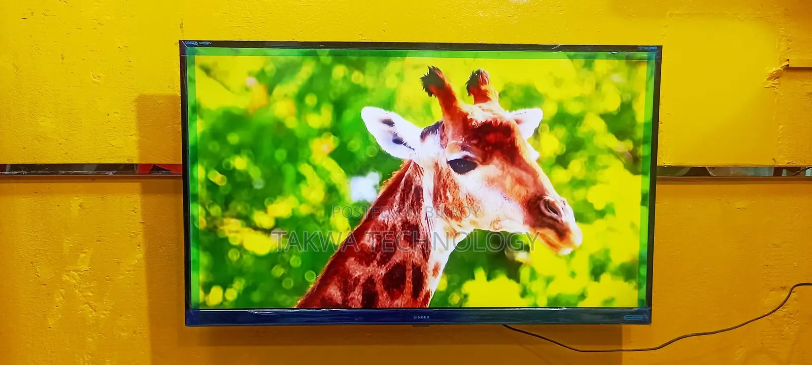 SINGER-43" Inch Smart Dolby Soundbar System Voice Control TV