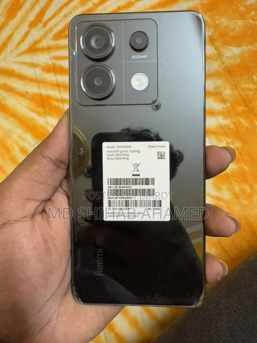 Xiaomi Redmi Note 13 Pro 256 GB Black