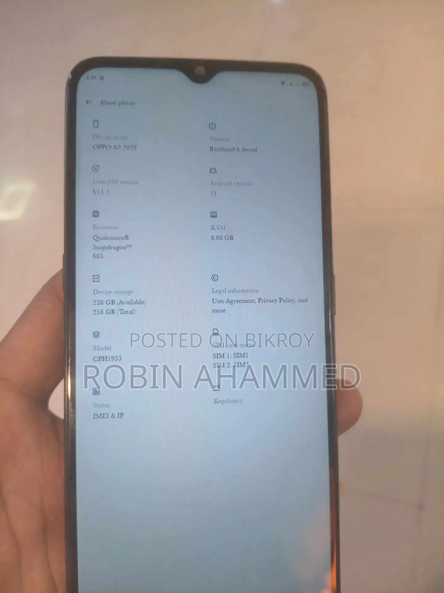 OPPO A9 2020 (Used)