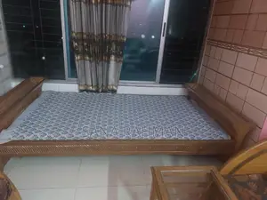 Teak Wood Bed and Sofa Set
