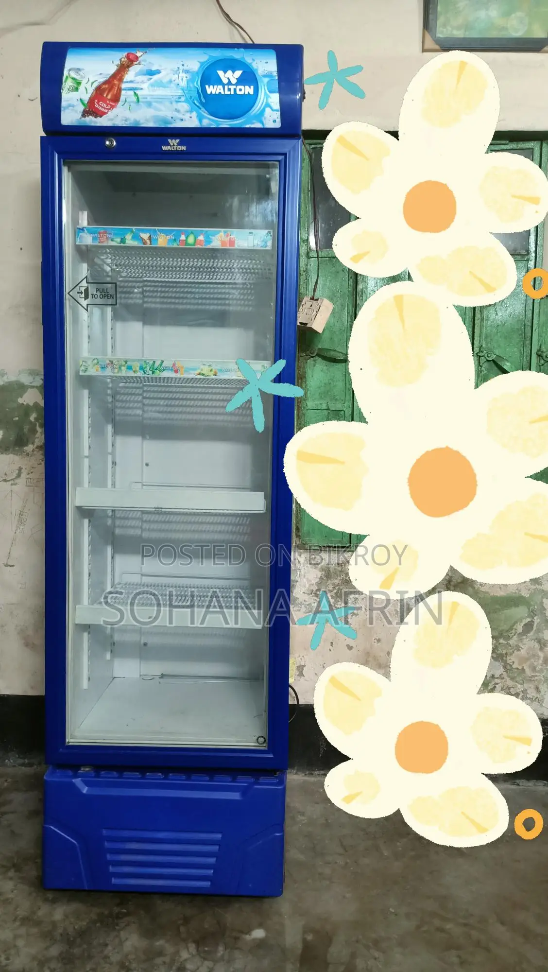 Walton Beverage Cooler 260 Liter for Sale