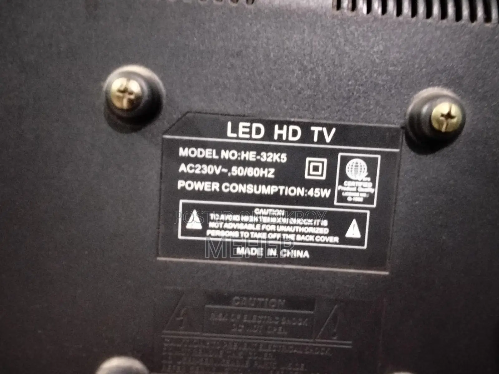 Samsung LED TV for Sale