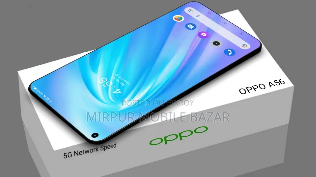 OPPO A56 ফ্রেশ,কোনো স্পট নেই (Used)