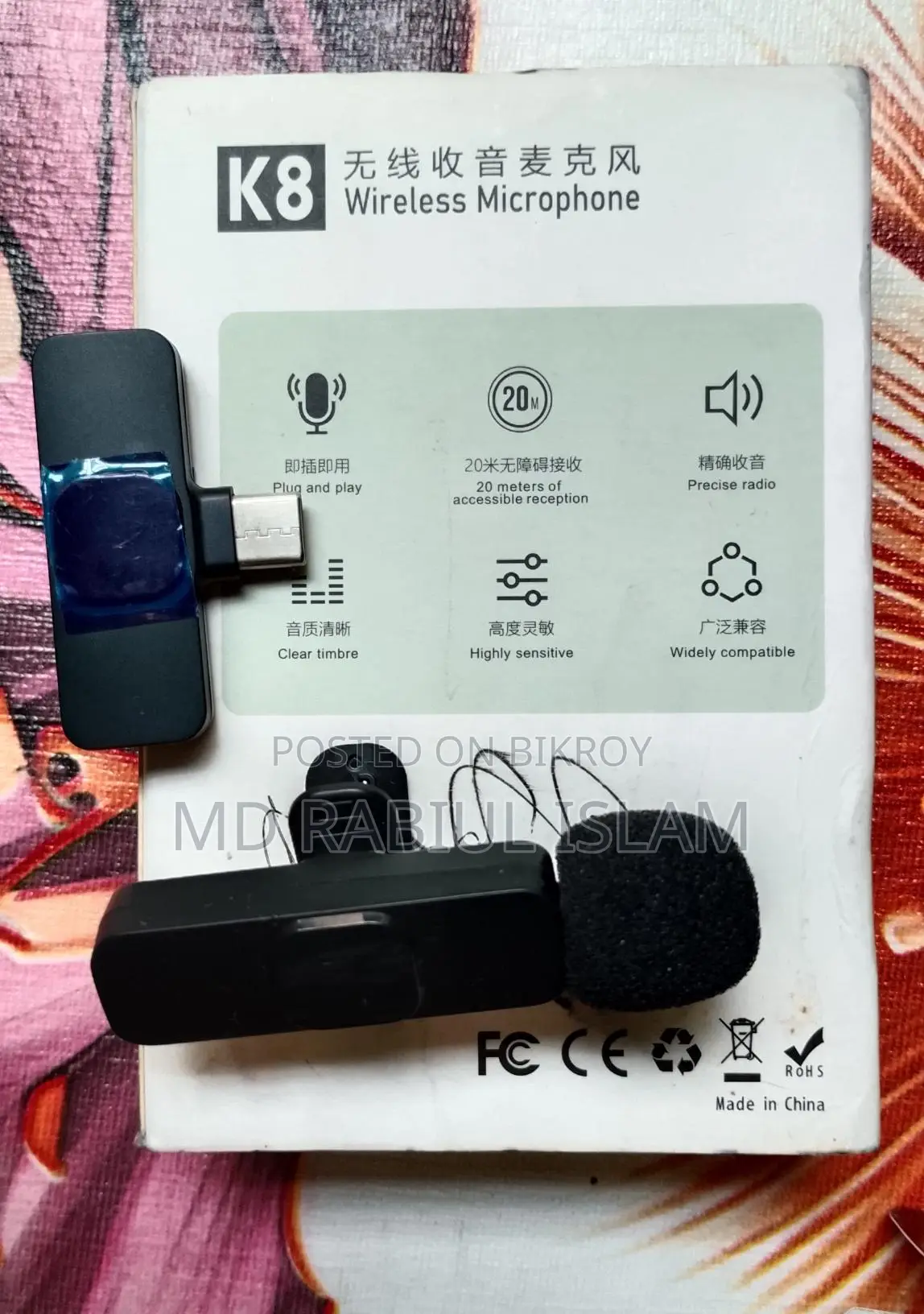 K8 Wireless Microphone