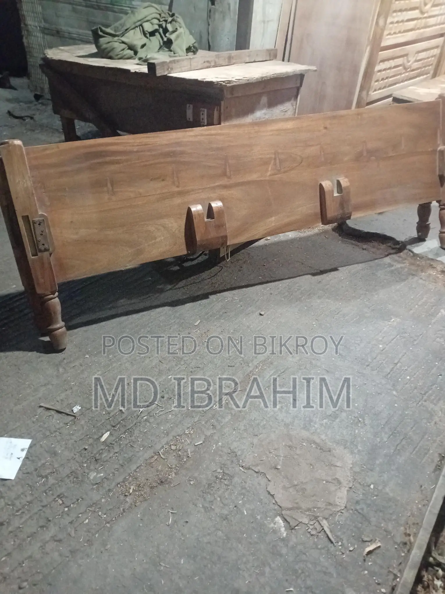 Wooden Bed